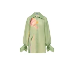 Leo Lin Christina Bow Blouse - Leo Lin Dress - Australian Luxury Fashion - Shop at Coveti