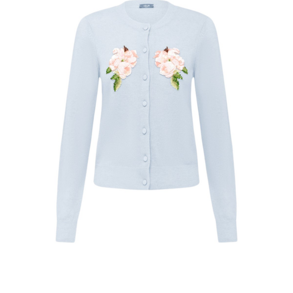 Leo Lin Claire Embellished Knit Cardigan - Leo Lin Dress - Australian Luxury Fashion - Shop at Coveti