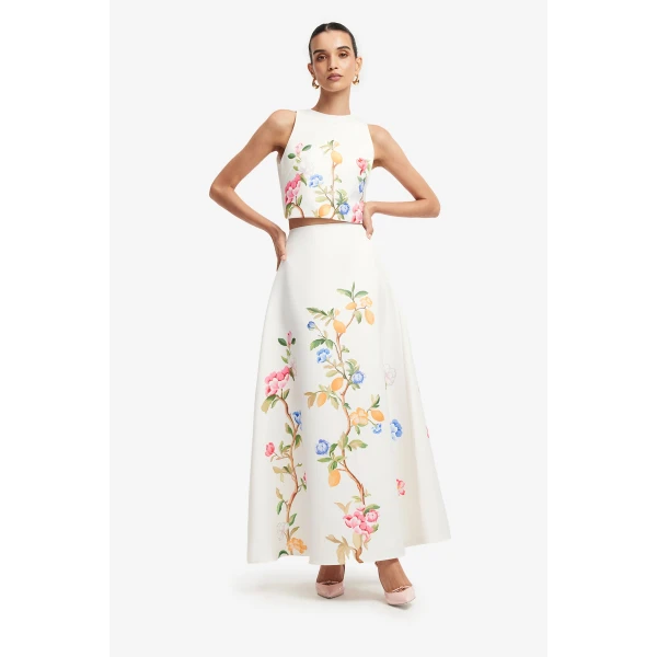Leo Lin Ella Bow Backless Top - Leo Lin Dress - Australian Luxury Fashion - Shop at Coveti