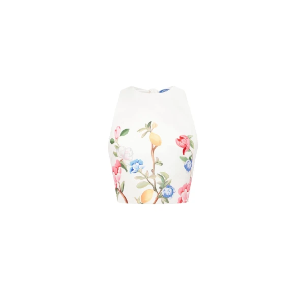 Leo Lin Ella Bow Backless Top - Leo Lin Dress - Australian Luxury Fashion - Shop at Coveti