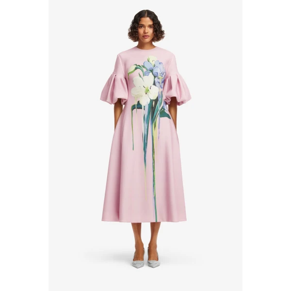 Leo Lin Everly Midi Dress - Leo Lin Dress - Australian Luxury Fashion - Shop at Coveti