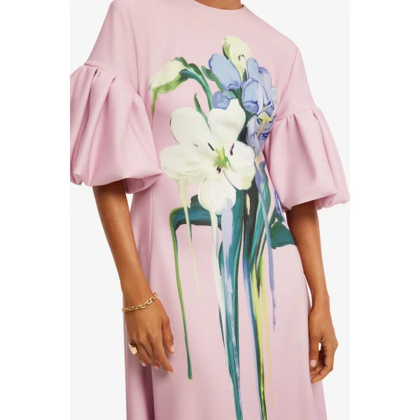 Leo Lin Everly Midi Dress - Leo Lin Dress - Australian Luxury Fashion - Shop at Coveti