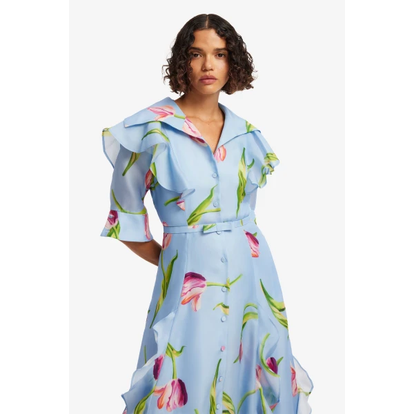 Leo Lin Isabella Silk Gown - Leo Lin Dress - Australian Luxury Fashion - Shop at Coveti