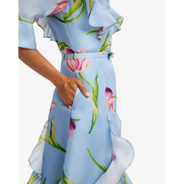 Leo Lin Isabella Silk Gown - Leo Lin Dress - Australian Luxury Fashion - Shop at Coveti
