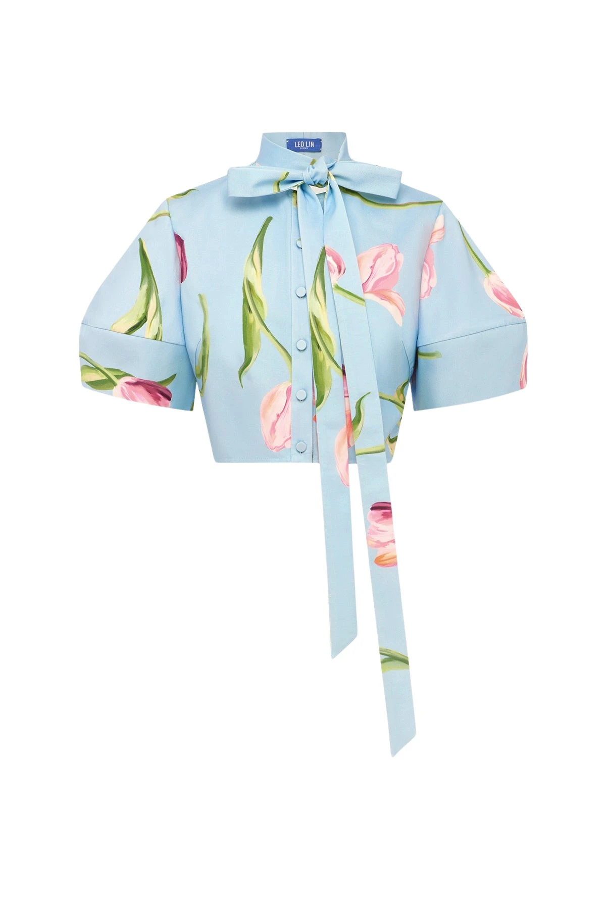 Leo-Lin-Molly38805_nobg Leo Lin Molly Puff Sleeve Top - Leo Lin Dress - Australian Luxury Fashion - Shop at Coveti