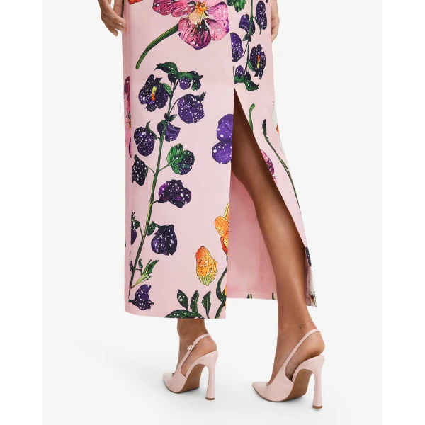 Leo Lin Rayna Printed Bustier Maxi Dress - Leo Lin Dress - Australian Luxury Fashion - Shop at Coveti