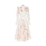 Leo Lin Selina Butterfly Sleeve Midi Dress - Leo Lin Dress - Australian Luxury Fashion - Shop at Coveti