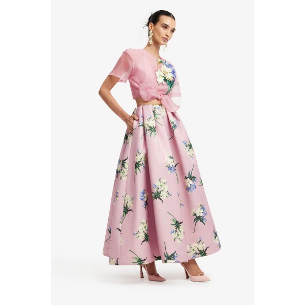 Leo Lin Victoria Puff Maxi Skirt - Leo Lin Dress - Australian Luxury Fashion - Shop at Coveti
