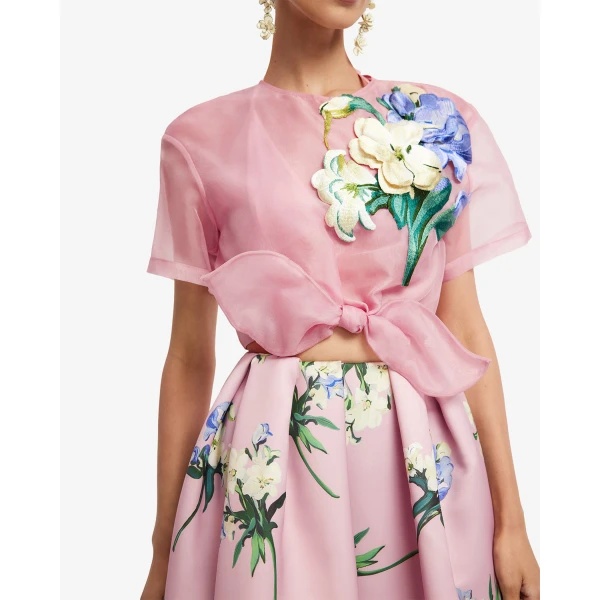 Leo Lin Victoria Puff Maxi Skirt - Leo Lin Dress - Australian Luxury Fashion - Shop at Coveti