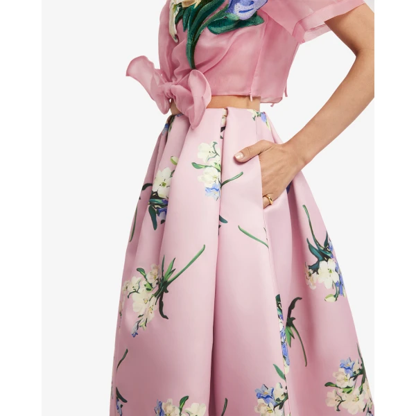 Leo Lin Victoria Puff Maxi Skirt - Leo Lin Dress - Australian Luxury Fashion - Shop at Coveti