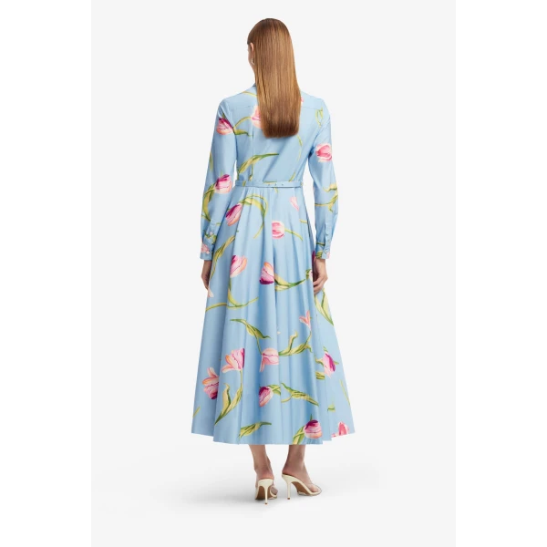 Leo Lin Zara Shirt Midi Dress - Leo Lin Dress - Australian Luxury Fashion - Shop at Coveti