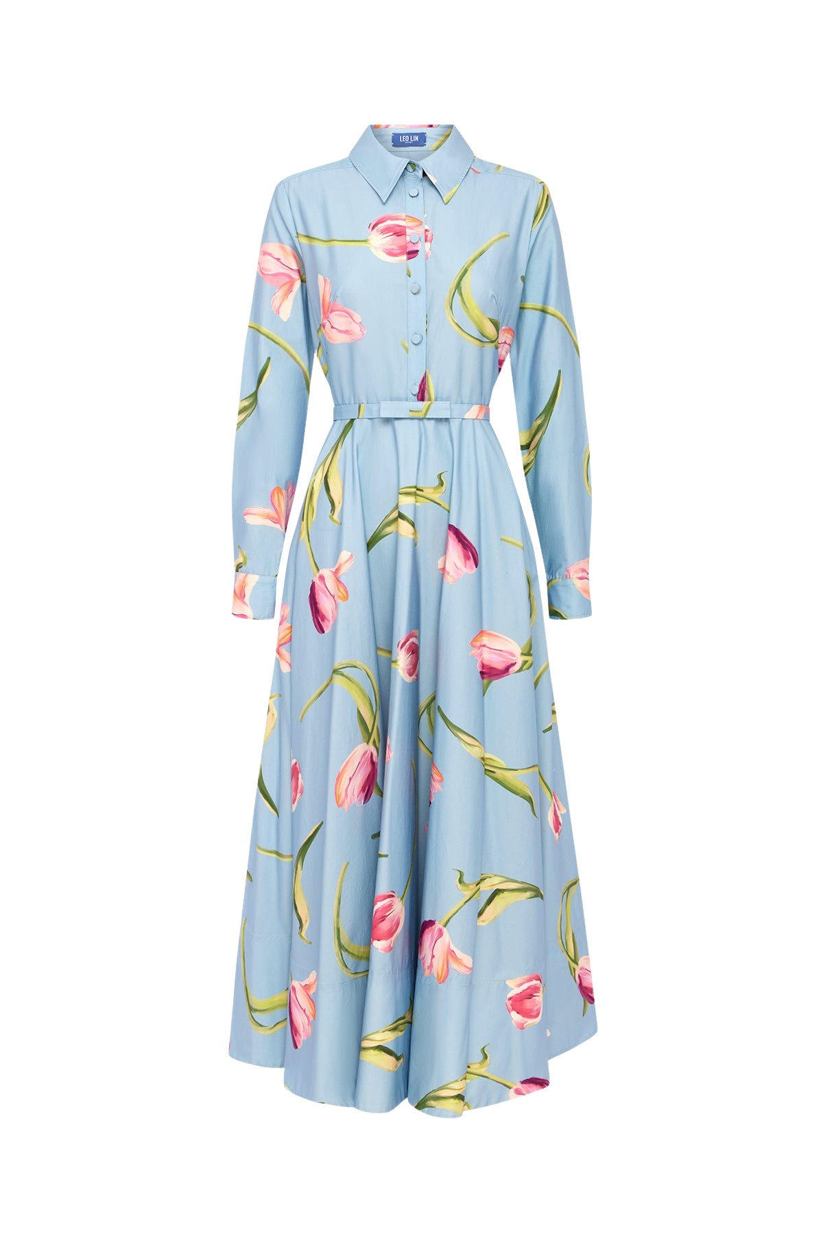 Leo Lin Zara Shirt Midi Dress - Leo Lin Dress - Australian Luxury Fashion - Shop at Coveti