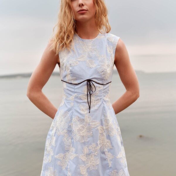 Markarian Bonnie Floral Embroidered Mini Dress - Dresses - New York Luxury Occasion Wear at Coveti