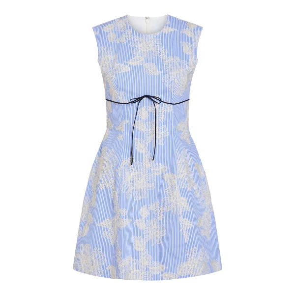 Markarian Bonnie Floral Embroidered Mini Dress