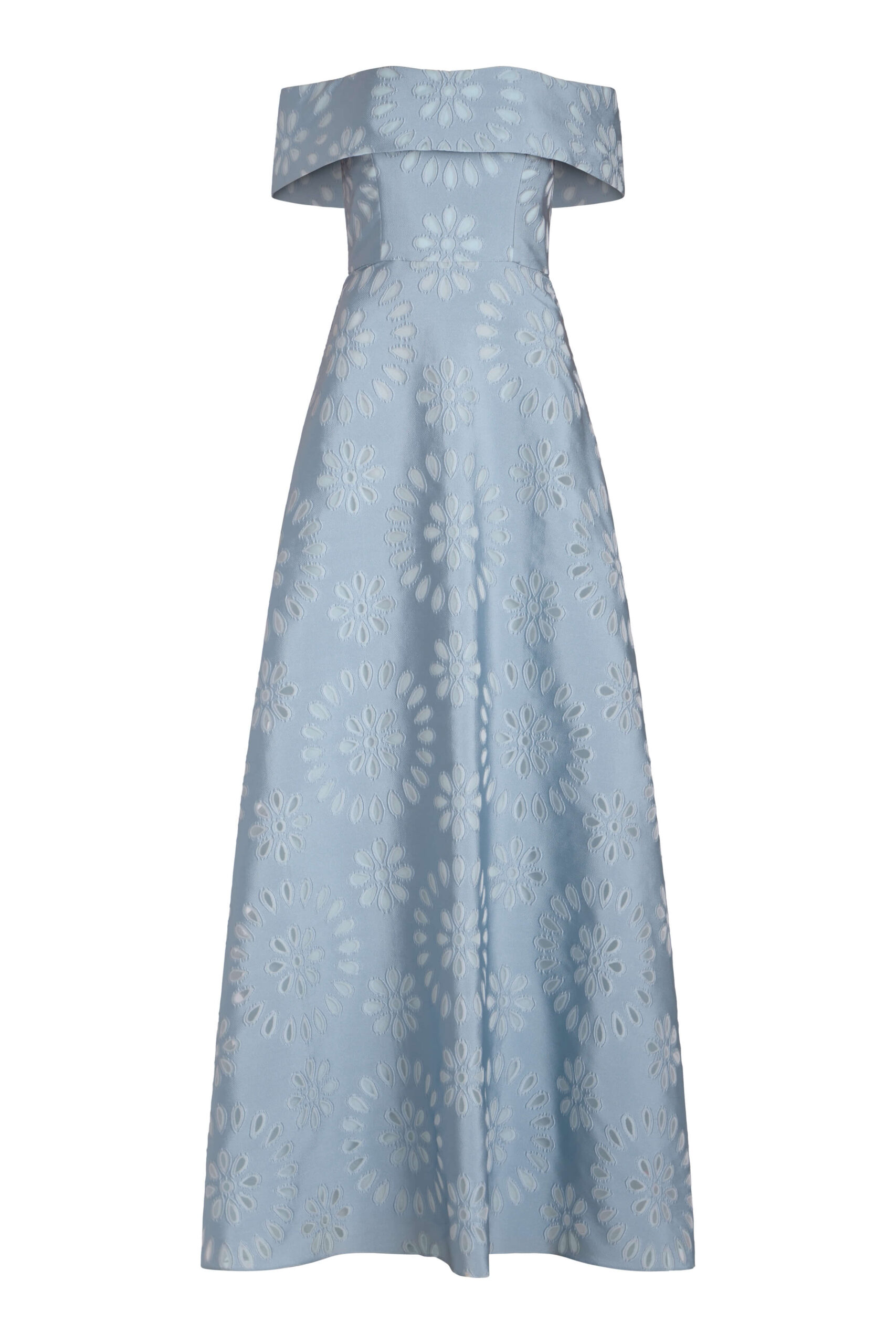 Markarian Ella Floral Burnout Gown - Dresses - New York Luxury Occasion Wear at Coveti Markarian Ella Floral Burnout Gown - Dresses - New York Luxury Occasion Wear at Coveti