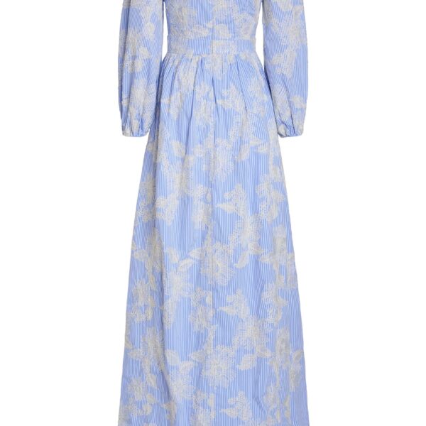 Markarian Millie Floral Embroidered Gown - Dresses - New York Luxury Occasion Wear at Coveti