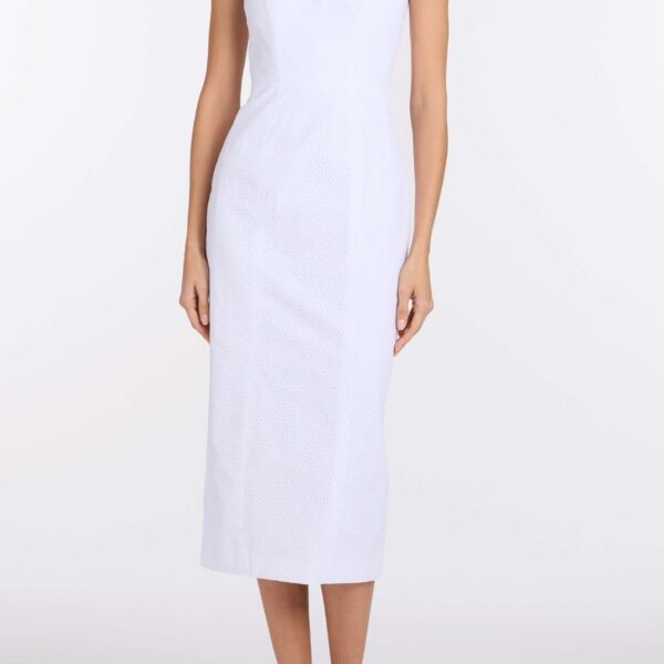 Markarian Numa Floral Eyelet Dress - Dresses - New York Luxury Occasion Wear at Coveti