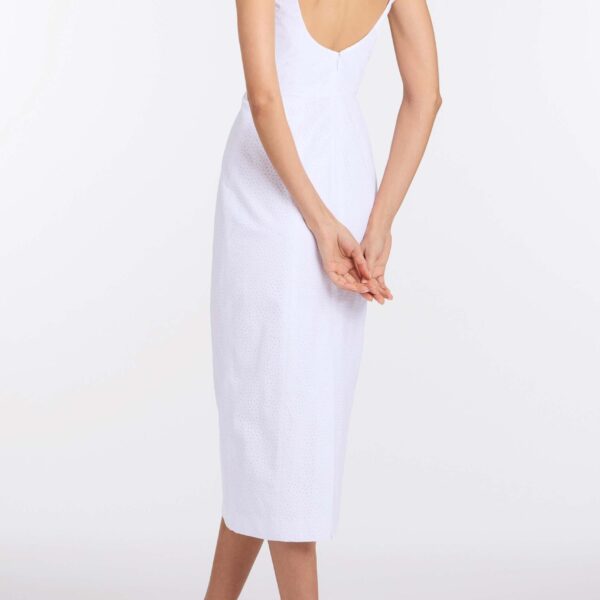 Markarian Numa Floral Eyelet Dress - Dresses - New York Luxury Occasion Wear at Coveti