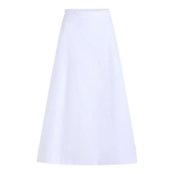 Markarian Pia Floral Eyelet Skirt