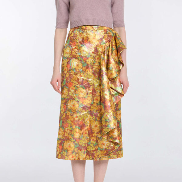 Markarian Posy Lavender Pearl Patch Cashmere Sweater - Knitwear - New York Luxury Occasion Wear at Coveti