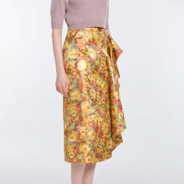 Markarian Posy Lavender Pearl Patch Cashmere Sweater - Knitwear - New York Luxury Occasion Wear at Coveti