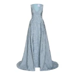 Markarian Rosebay Floral Organza Burnout Gown - Dresses - New York Luxury Occasion Wear at Coveti