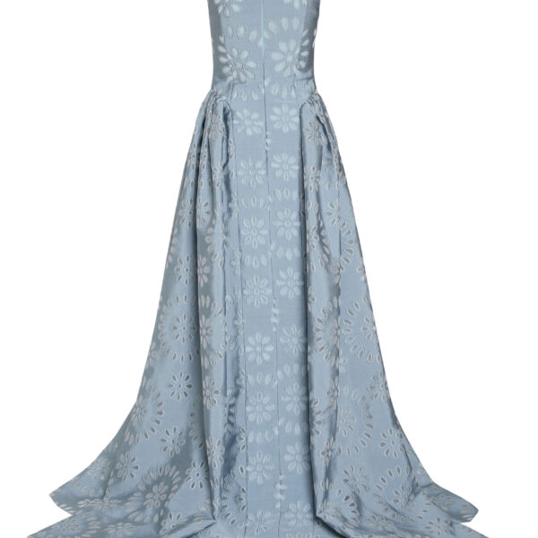 Markarian Rosebay Floral Organza Burnout Gown - Dresses - New York Luxury Occasion Wear at Coveti
