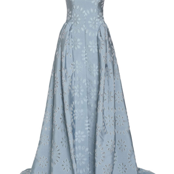 Markarian Rosebay Floral Organza Burnout Gown - Dresses - New York Luxury Occasion Wear at Coveti