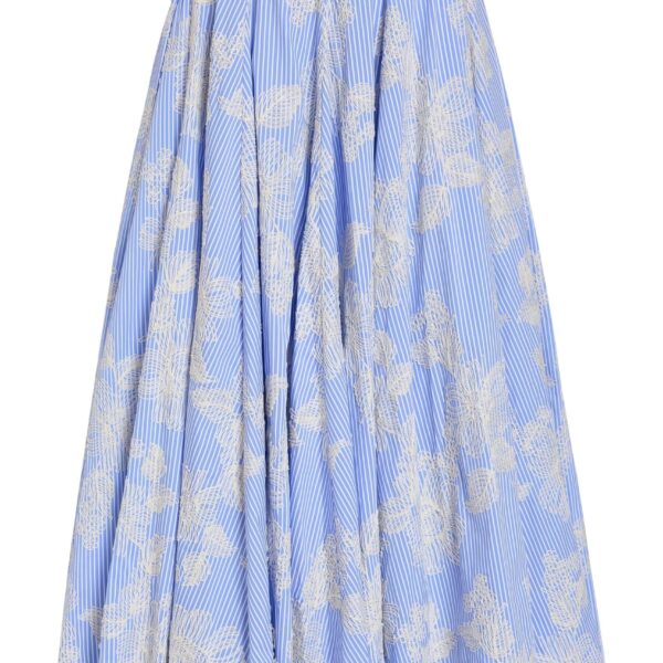 Markarian Soleil Floral Embroidered Midi Skirt - Skirts - New York Luxury Occasion Wear at Coveti