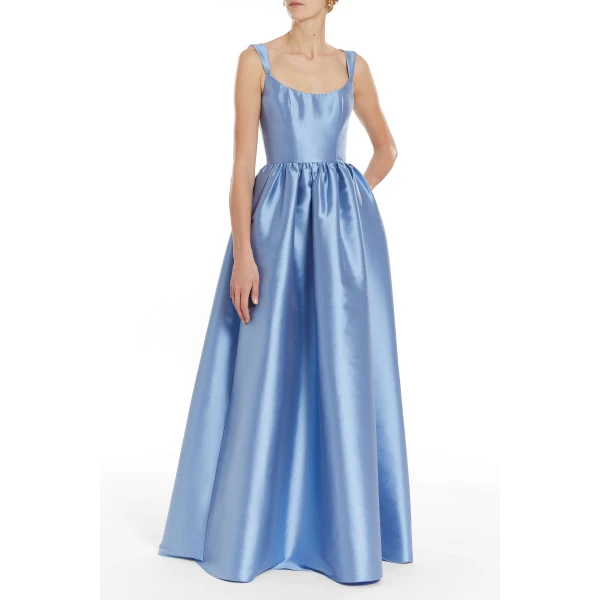 Markarian Tatiana Mikado Full Skirt Corset Gown, view 2