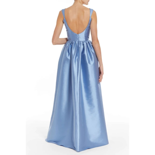 Markarian Tatiana Mikado Full Skirt Corset Gown, view 4