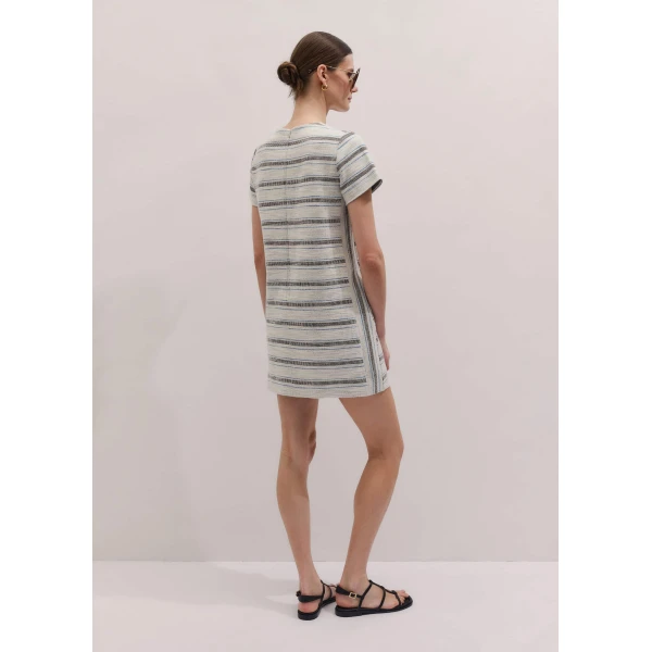 Me and Em A-Line Mini Dress
Textured Jersey Dress, view 3