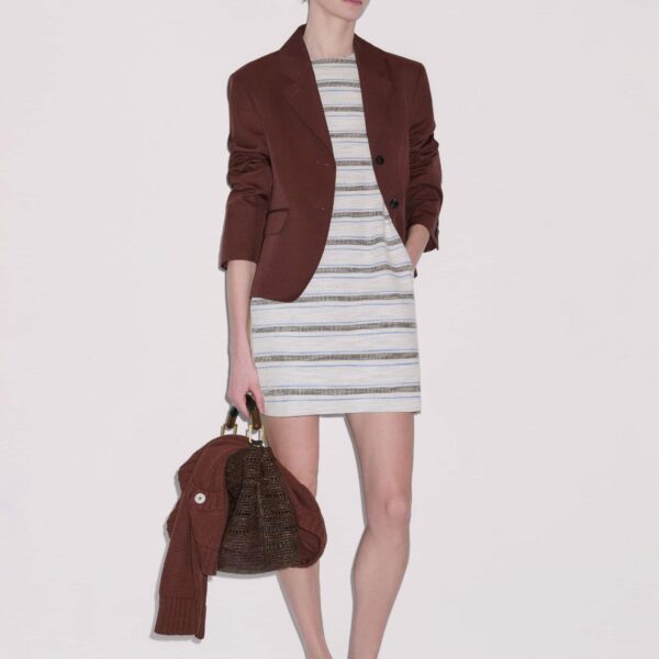 Textured Jersey – luxury British Multicolour in Me and Em exclusively at Coveti