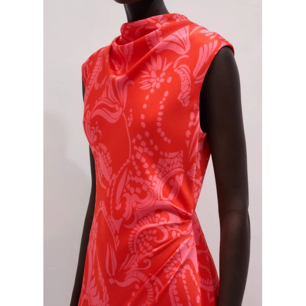 Me and Em Bias Cut Dress
Fluid Satin Dress, view 4