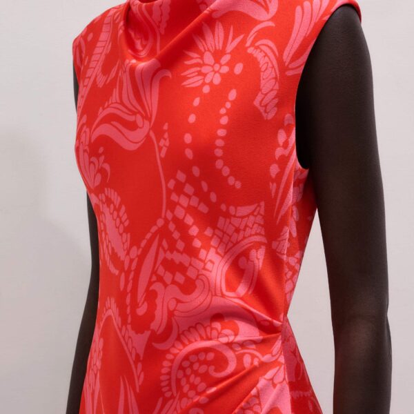 Fluid Satin – luxury British Red in Me and Em exclusively at Coveti