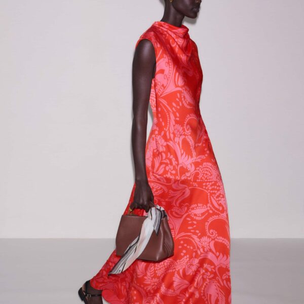 Fluid Satin – luxury British Red in Me and Em exclusively at Coveti