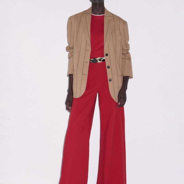 Cotton Jersey – luxury British Red in Me and Em exclusively at Coveti