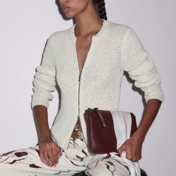 Cotton Bouclé – luxury British Ivory in Me and Em exclusively at Coveti
