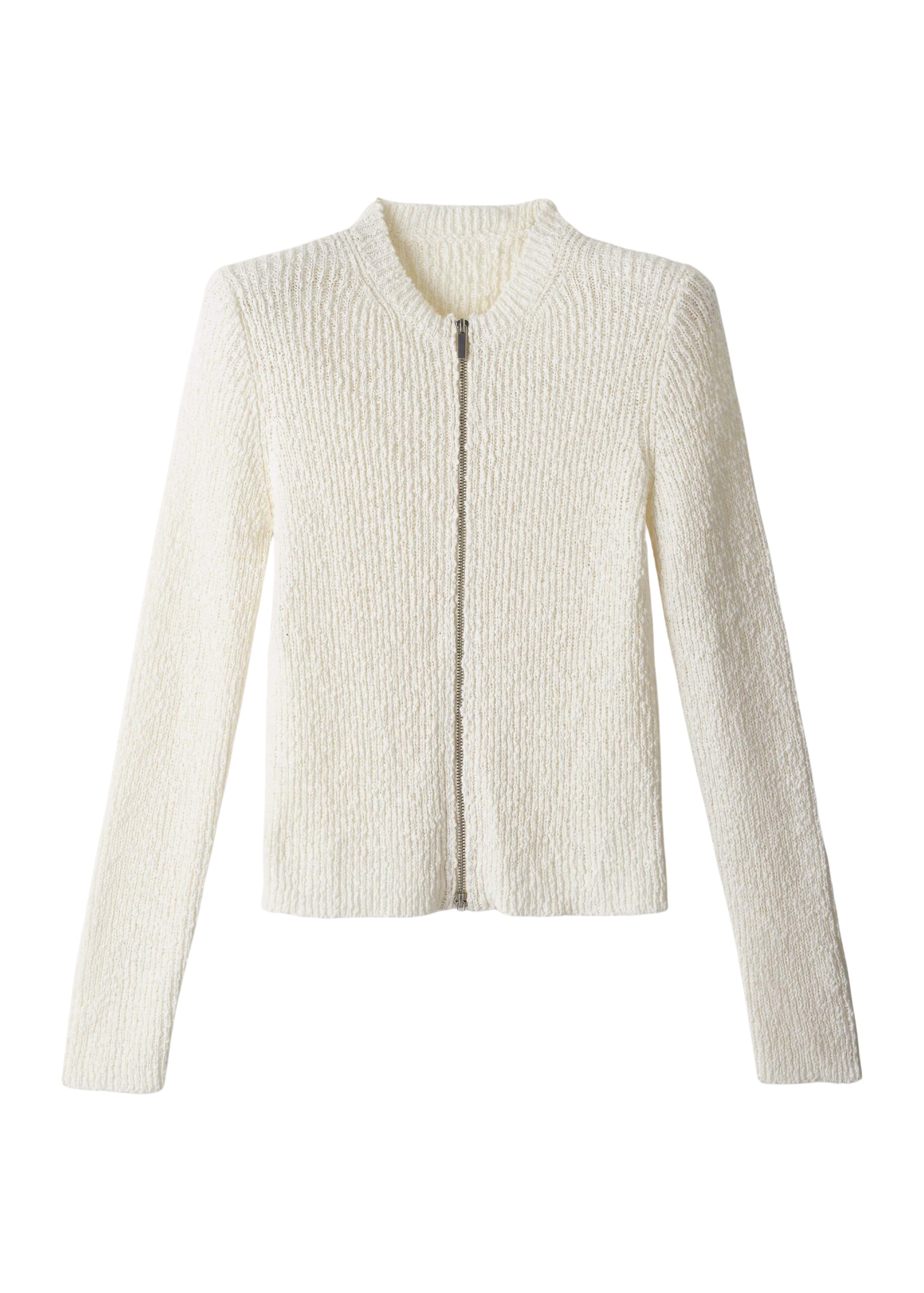 Me and Em Double Zip Cardigan