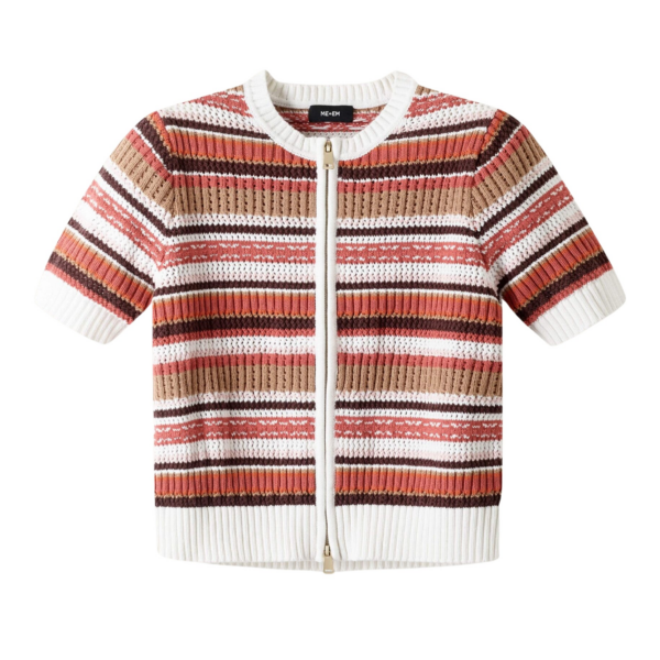 Me and Em Double Zip Knit Tee