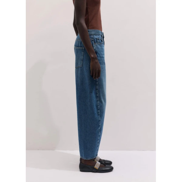 Me and Em Engineered Barrel Jean
Supersoft Denim, view 3