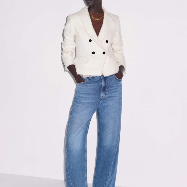 Supersoft Denim – luxury British Blue in Me and Em exclusively at Coveti