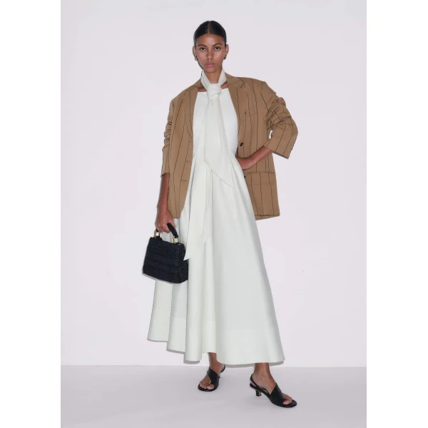 Me and Em Fit + Flare Maxi Dress
Jersey + Poplin Dress, view 4