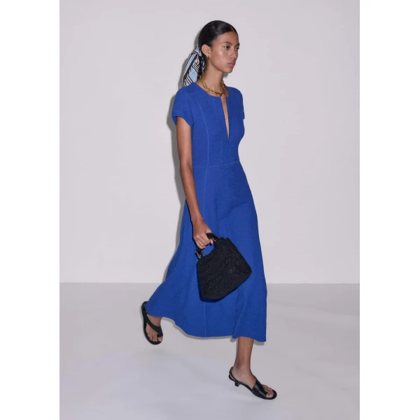 Me and Em Fit + Flare Maxi Dress
Textured Jersey Dress, view 6