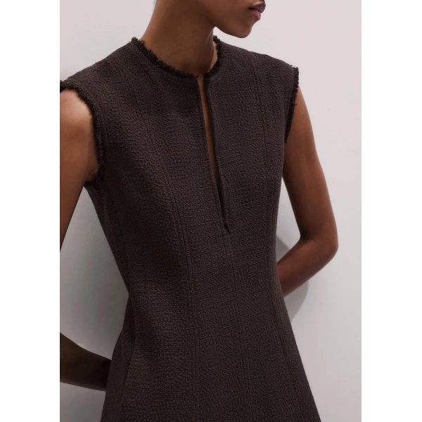 Me and Em Fit + Flare Maxi Dress
Textured Tweed Dress, view 5