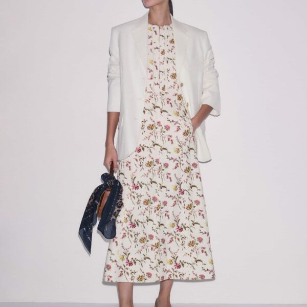 Textured Cotton – luxury British Multicolour in Me and Em exclusively at Coveti