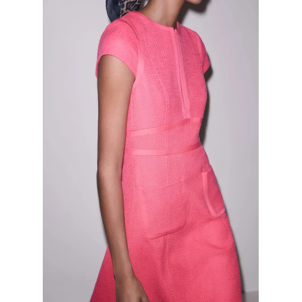 Me and Em Fit + Flare Midi Dress
Textured Tweed Dress, view 2