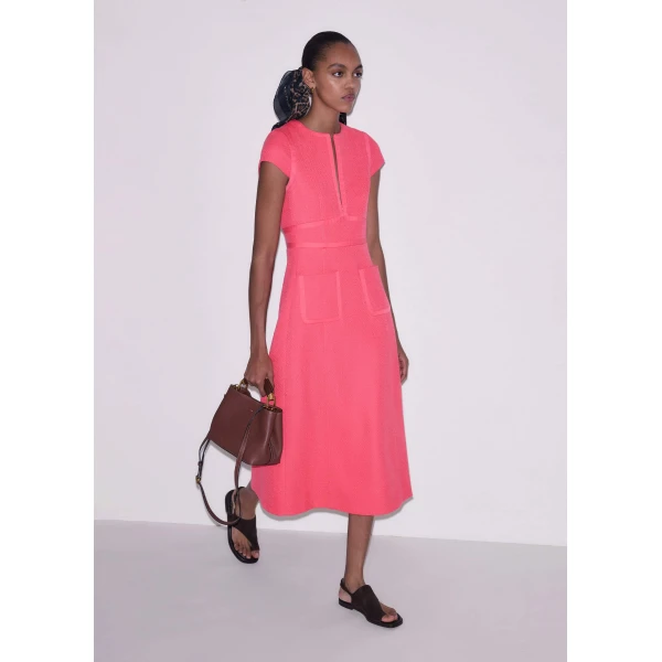 Me and Em Fit + Flare Midi Dress
Textured Tweed Dress, view 6