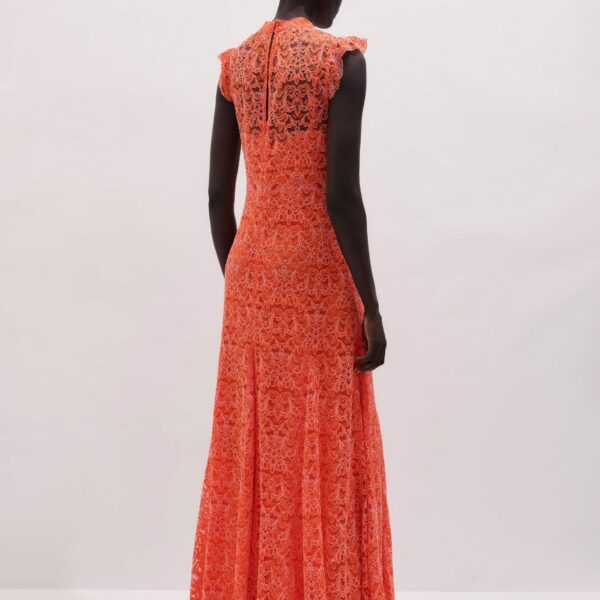Two-Tone Lace – luxury British Orange in Me and Em exclusively at Coveti