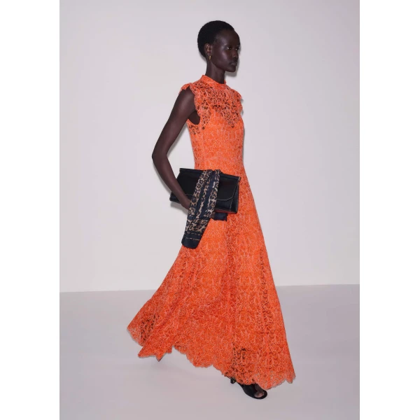 Me and Em Full-Length Dress
Two-Tone Lace Dress, view 6